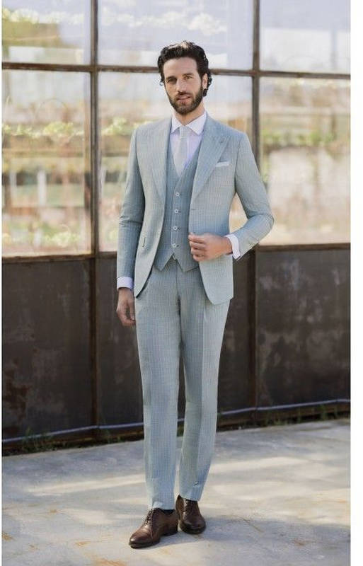 Traje de novio 2027 elegante para boda modelo 13