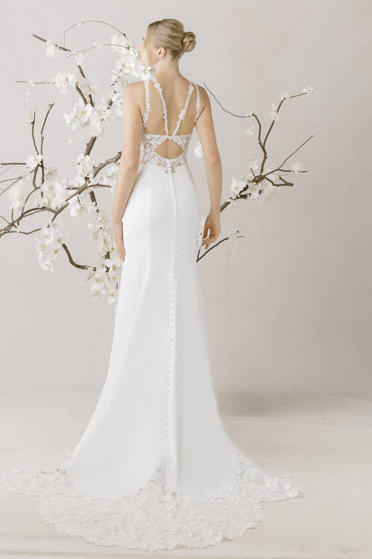 Vestido de novia Morilee 2027 espalda descubierta